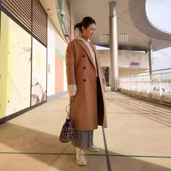 Zara wool blend coat - Picture 3 of 6